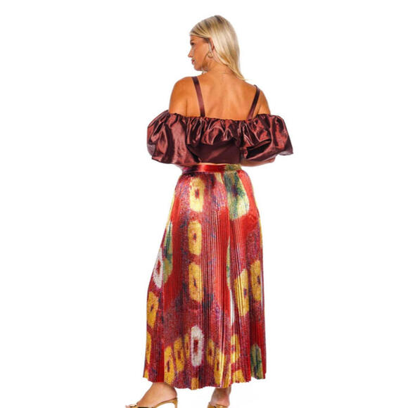 Ulla Johnson Fia Top in Mahogany, $690, NWT, Size 6, 1075 - Picture 4 of 8